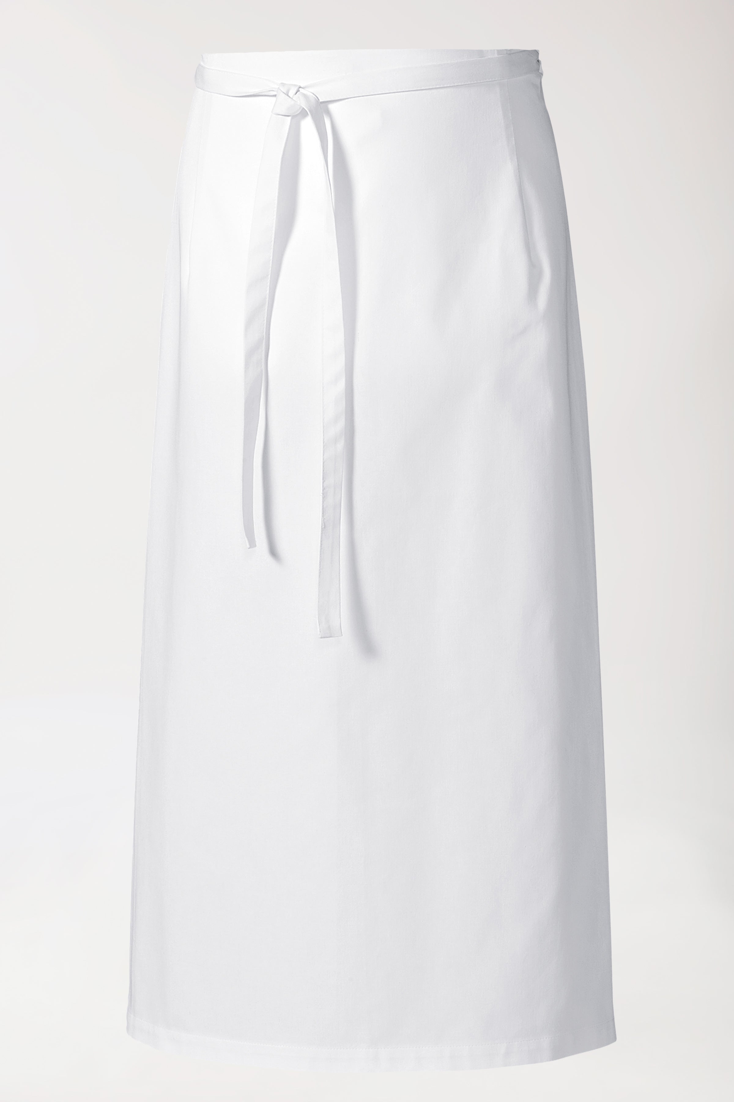 Gastro Tablier Bistrot mixte - Coton - Taille unique blanc, Vue de face 