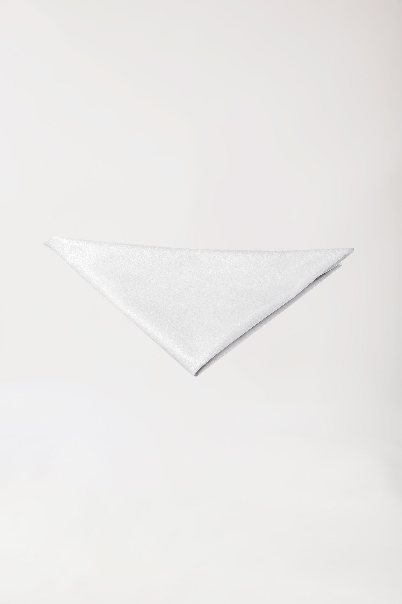 Foulard de cuisinier blanc, Vue de face 