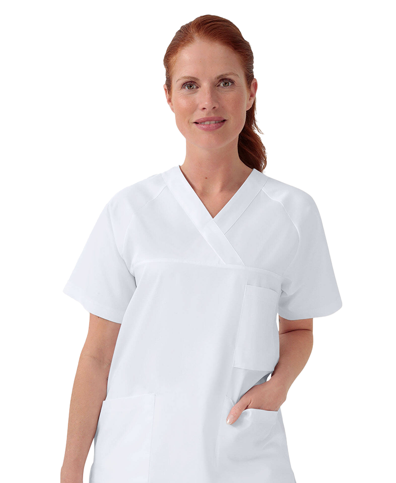 Topseller weißer Damen Schklupfkasack